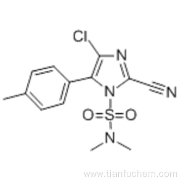 1H-Imidazole-1-sulfonamide,4-chloro-2-cyano-N,N-dimethyl-5-(4-methylphenyl)- CAS 120116-88-3